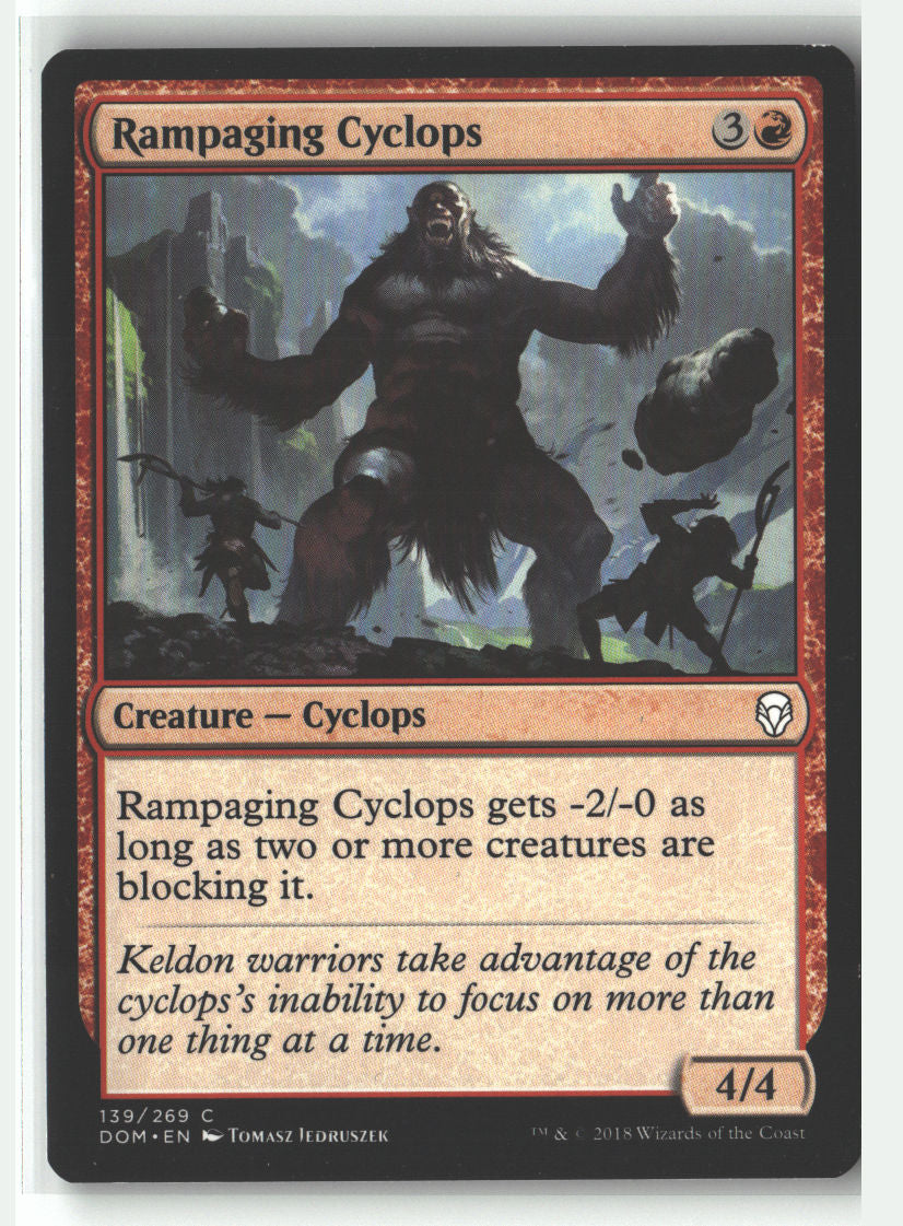 Rampaging Cyclops | Lightly Played / English / Normal