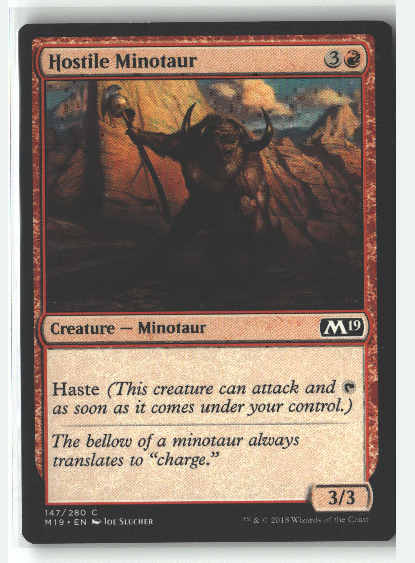 Hostile Minotaur
