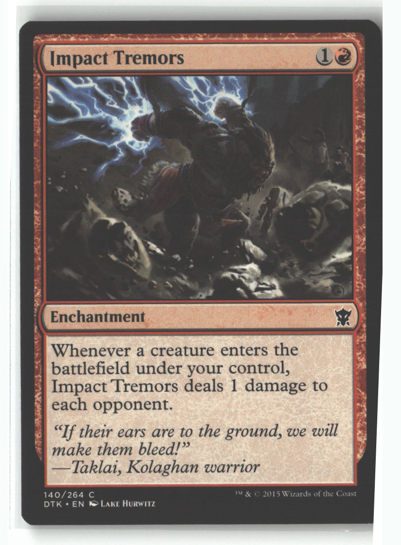 Impact Tremors