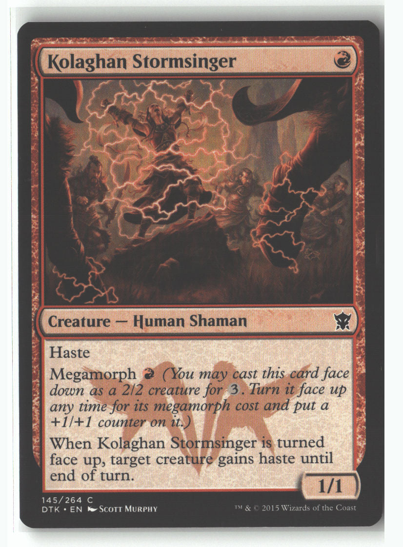 Kolaghan Stormsinger | Lightly Played / English / Normal