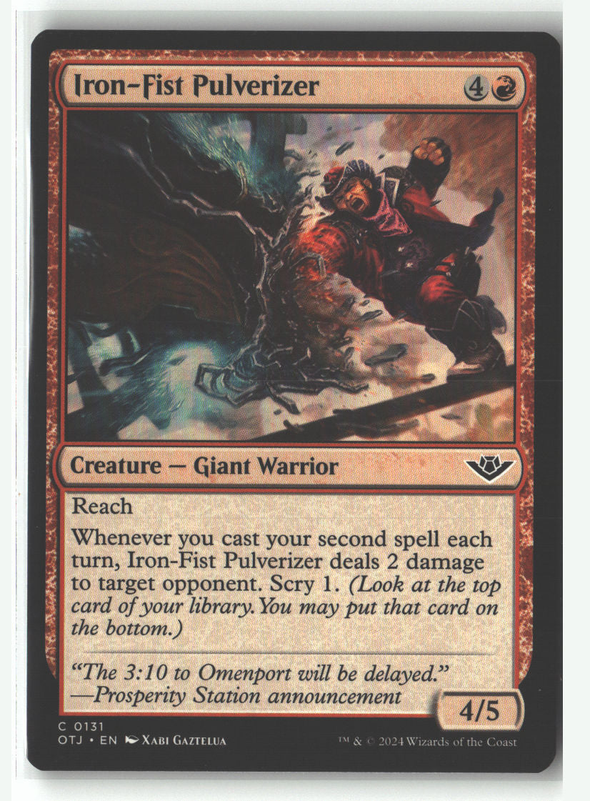 Iron-Fist Pulverizer