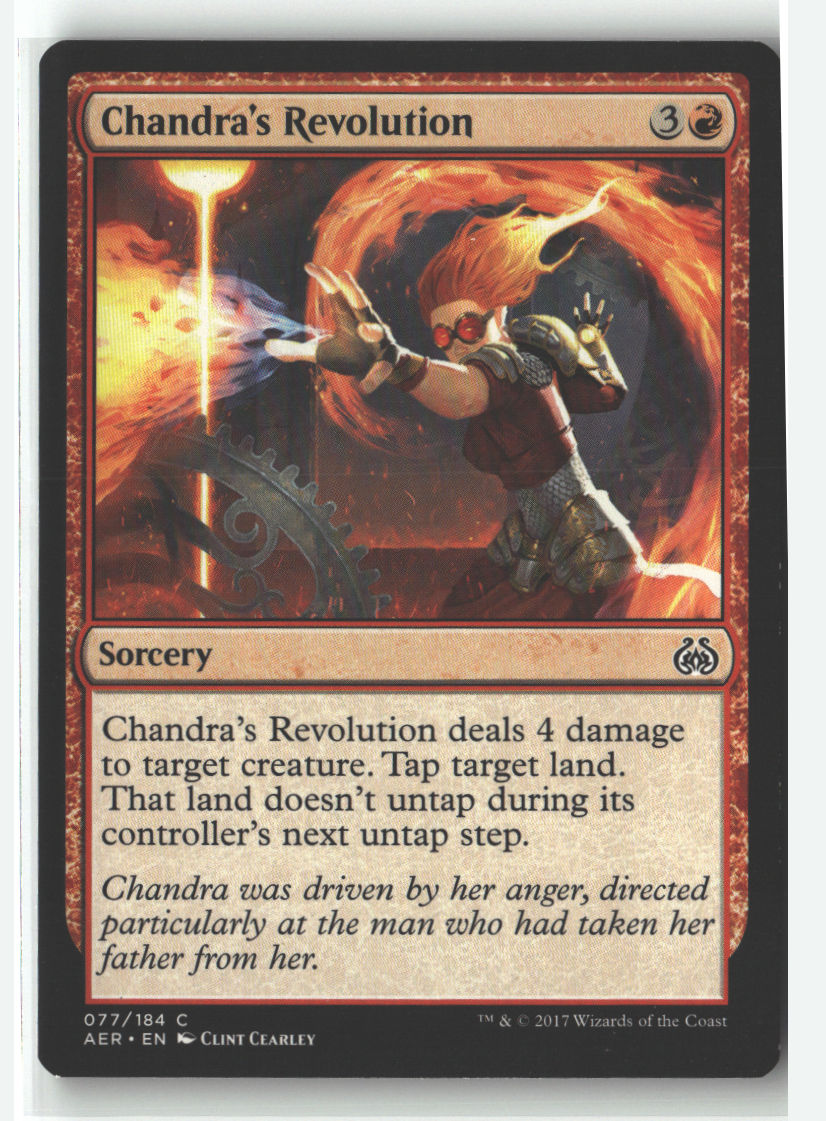 Chandra's Revolution | Lightly Played / English / Normal