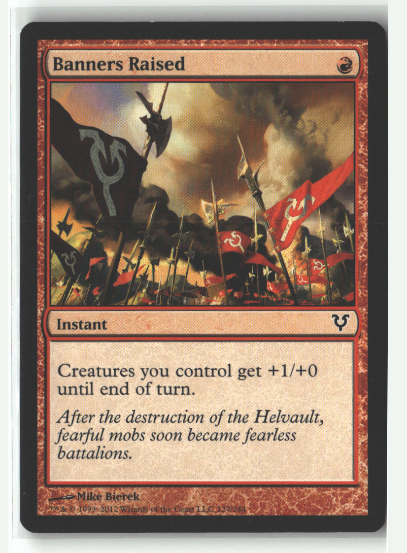 Banners Raised | Lightly Played / English / Normal