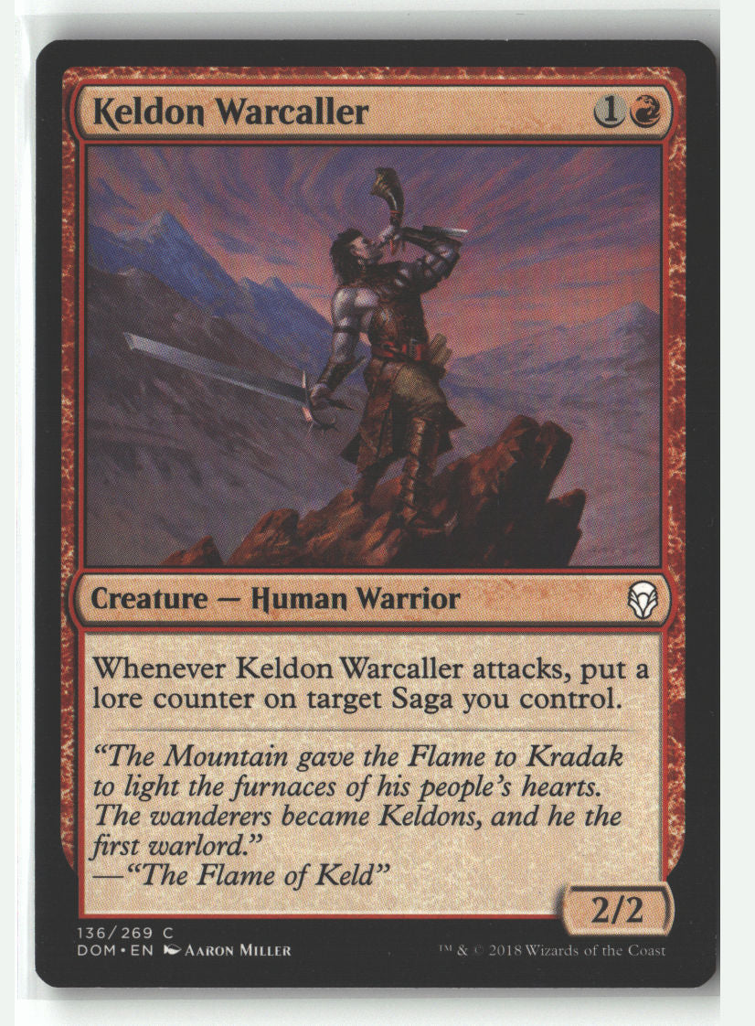Keldon Warcaller | Lightly Played / English / Normal
