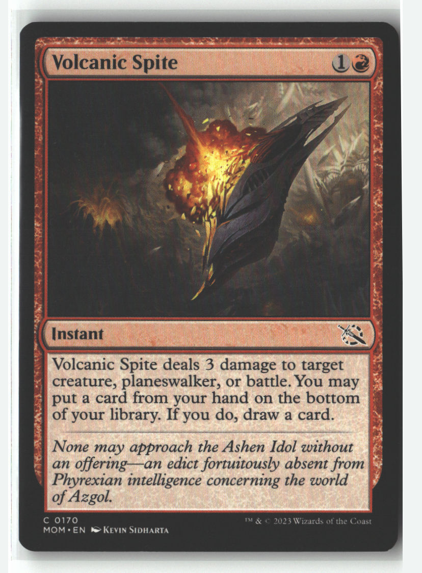 Volcanic Spite
