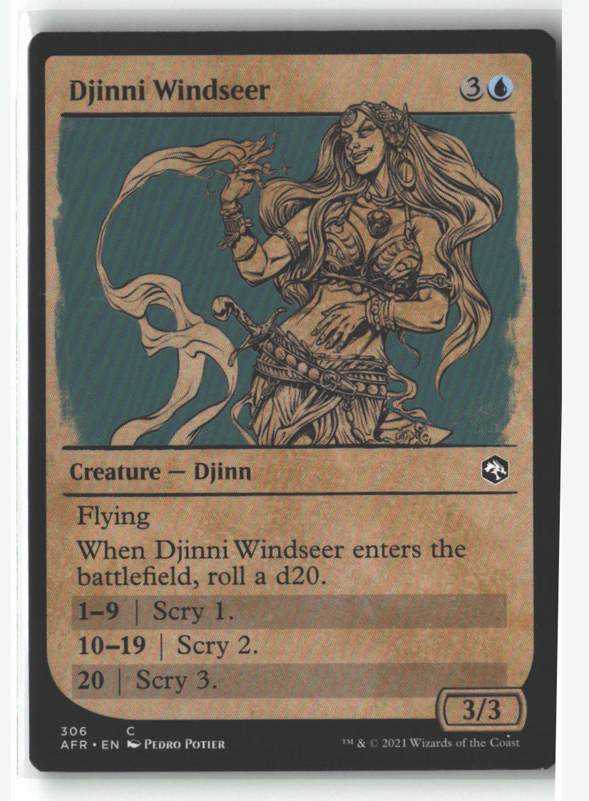 Djinni Windseer (Showcase) | Lightly Played / English / Normal