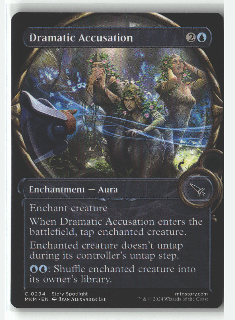 Dramatic Accusation (Showcase) | Lightly Played / English / Normal