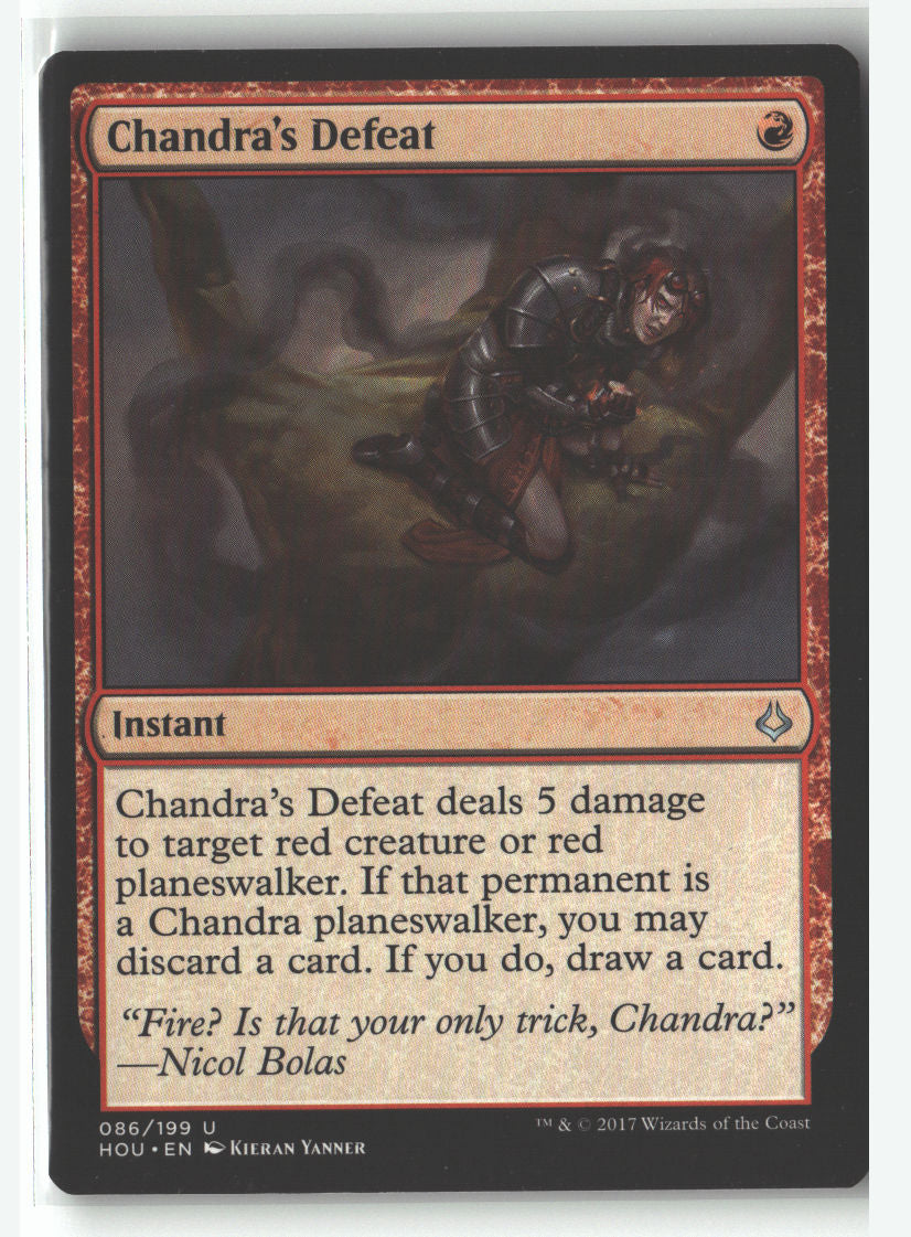 Chandra's Defeat