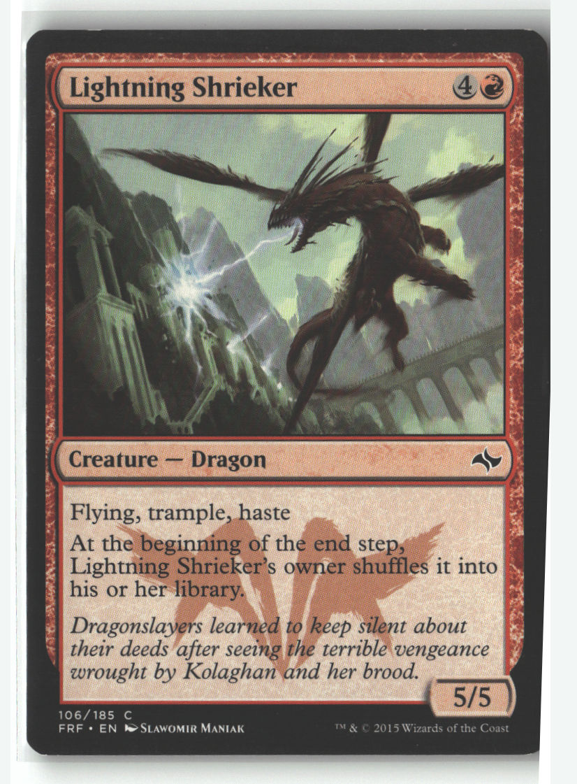Lightning Shrieker | Lightly Played / English / Normal