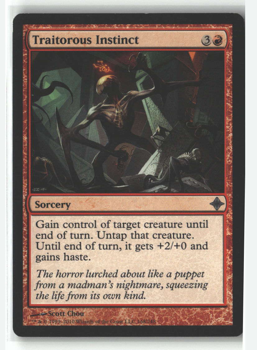 Traitorous Instinct | Lightly Played / English / Normal