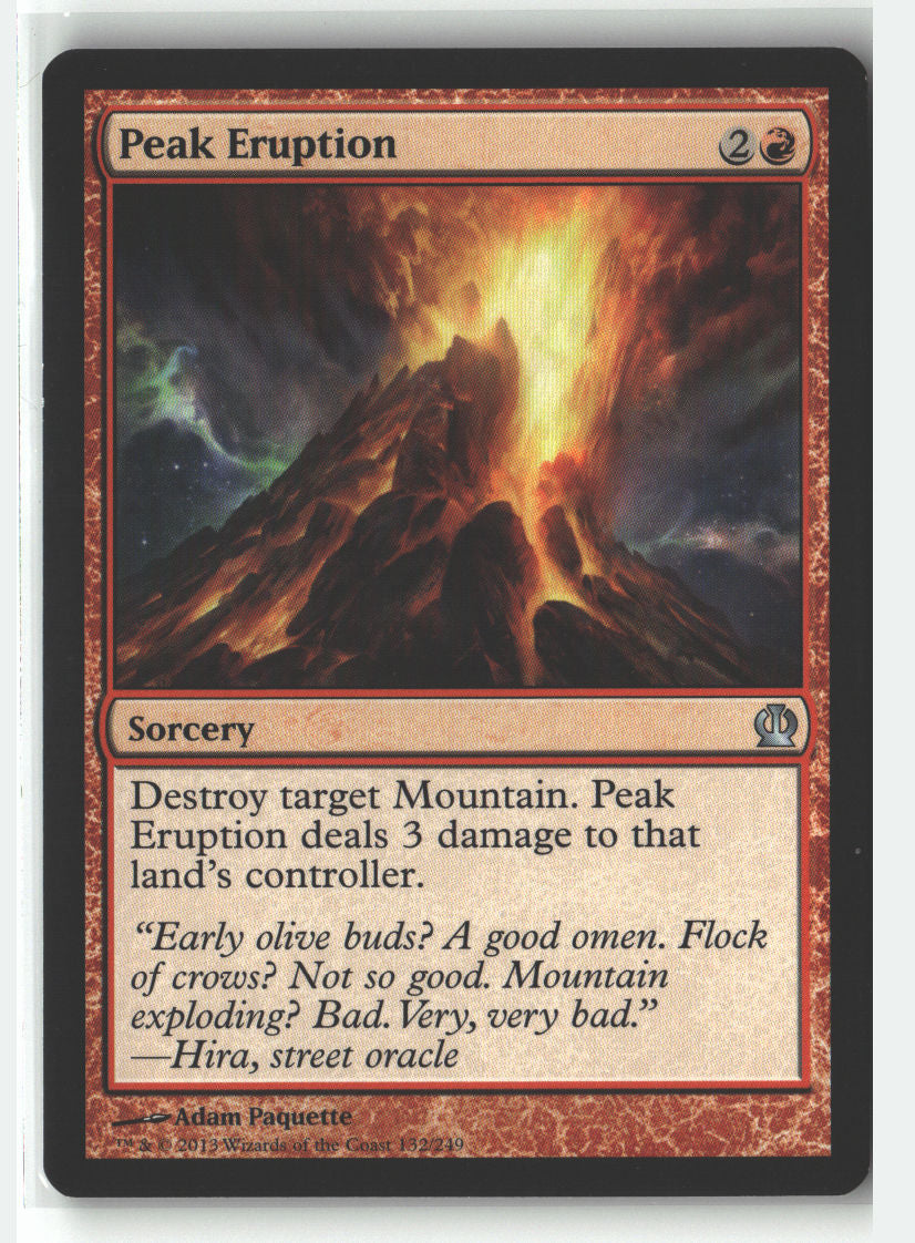 Peak Eruption
