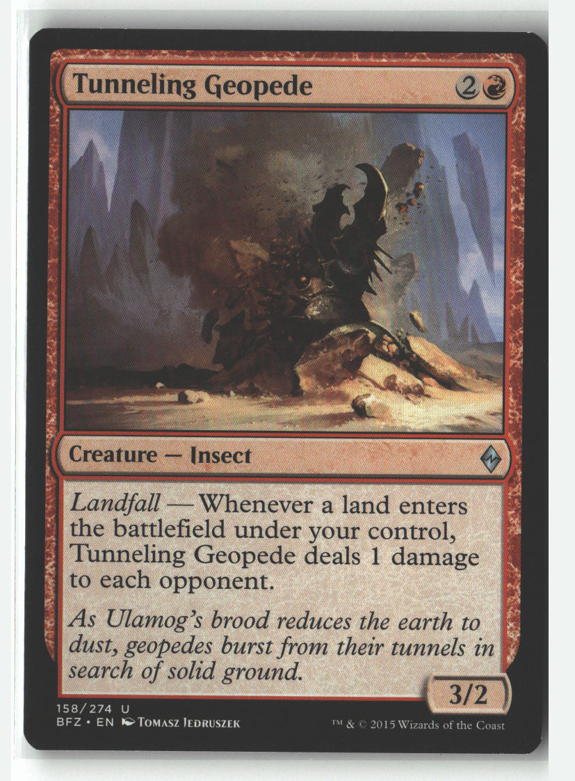 Tunneling Geopede
