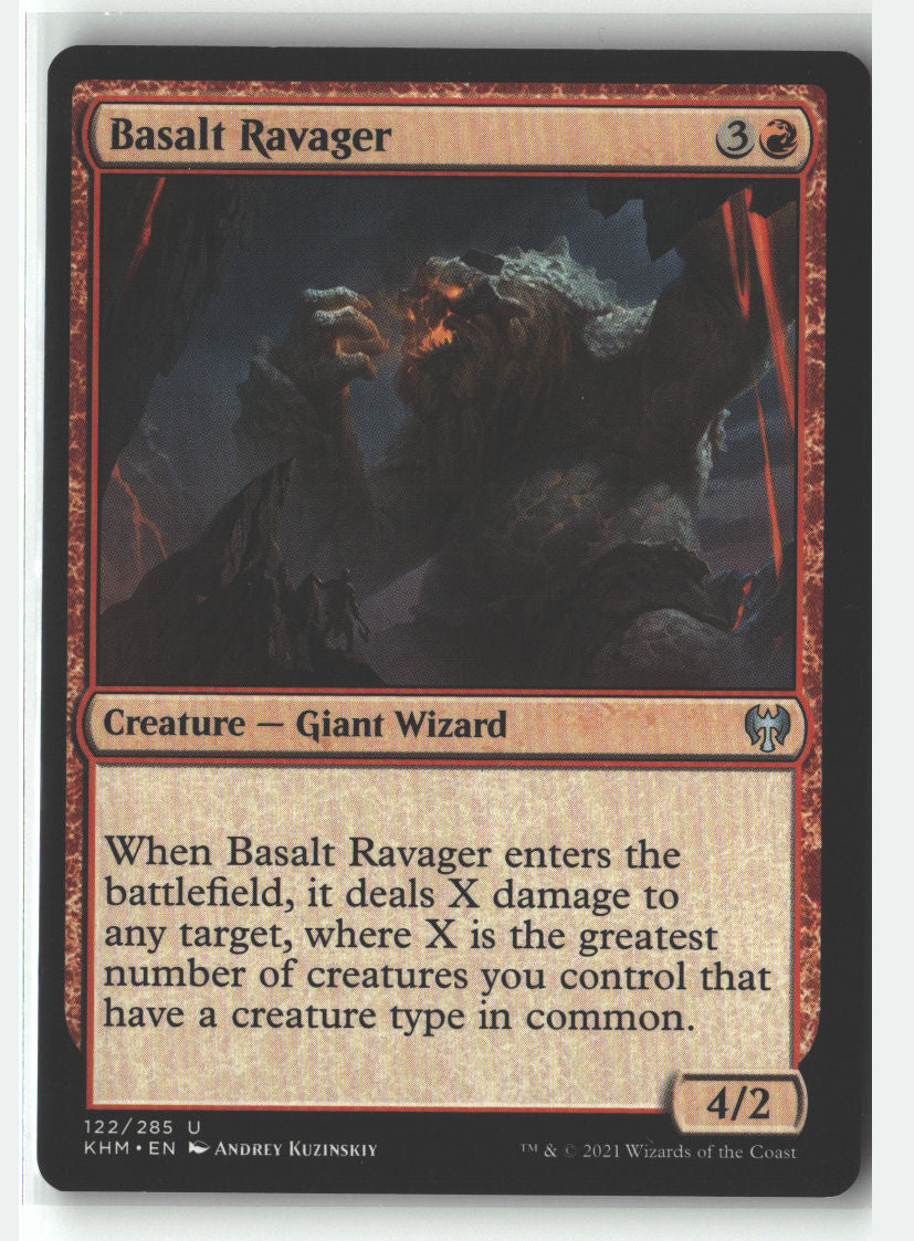 Basalt Ravager | Lightly Played / English / Normal