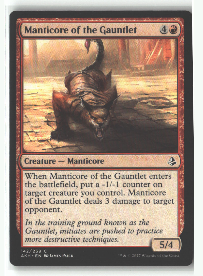 Manticore of the Gauntlet | Lightly Played / English / Normal