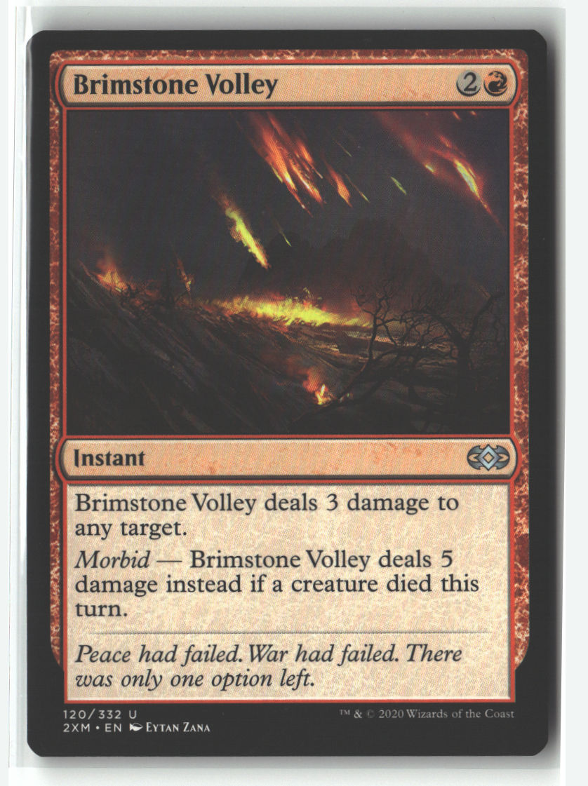 Brimstone Volley