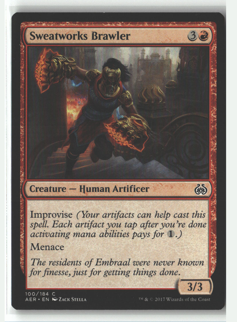 Sweatworks Brawler | Lightly Played / English / Normal