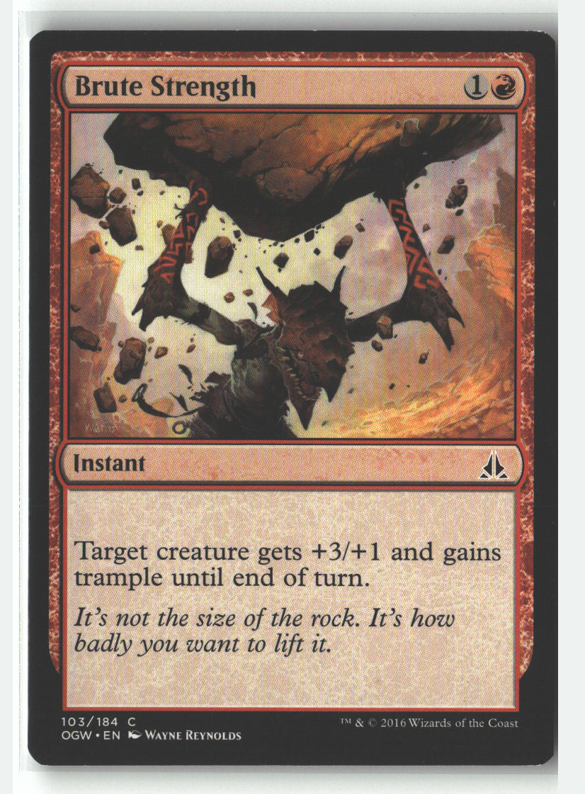 Brute Strength | Lightly Played / English / Normal