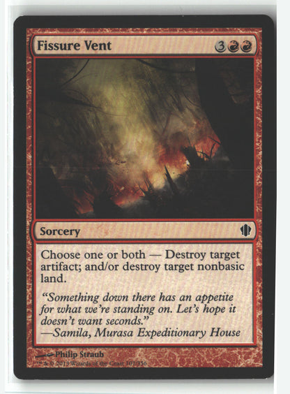 Fissure Vent