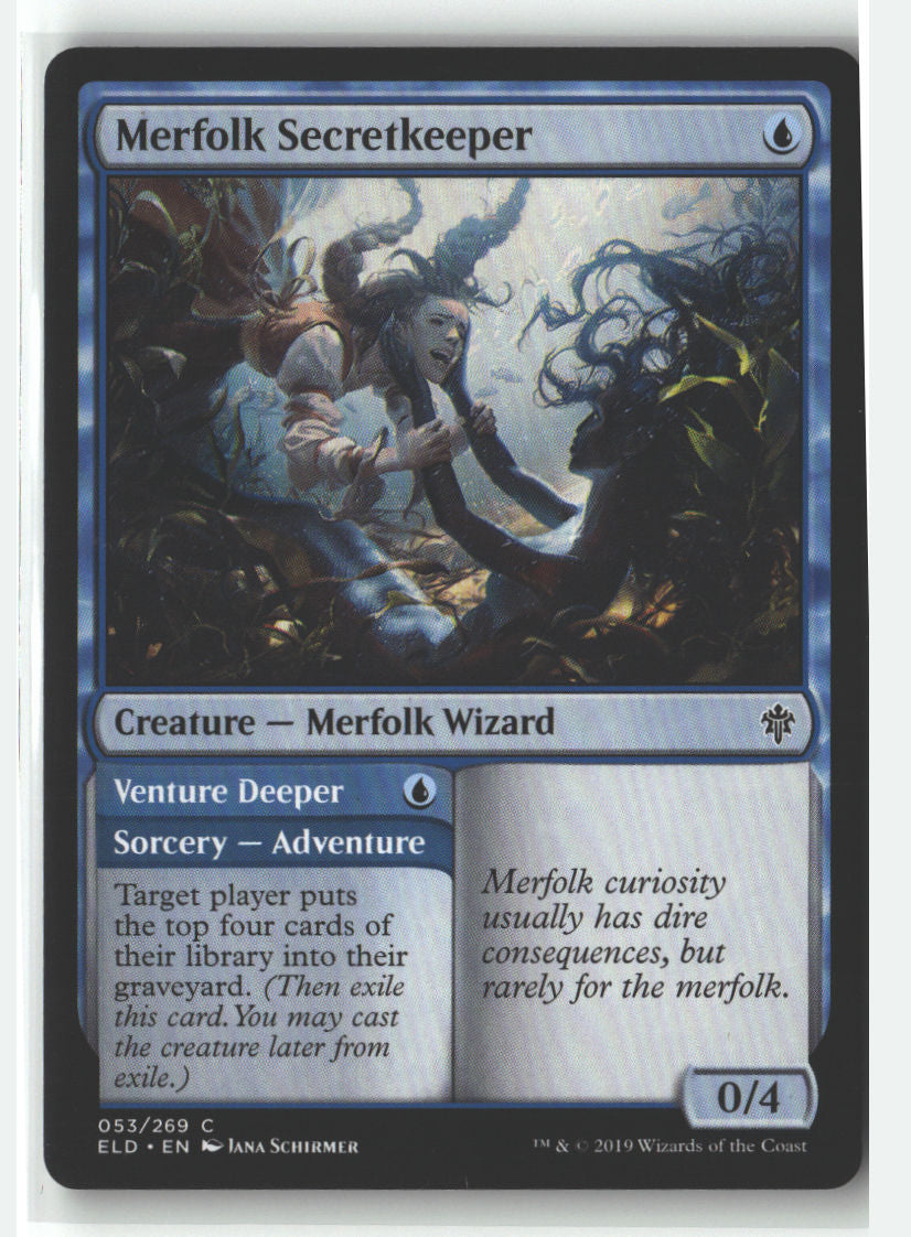 Merfolk Secretkeeper | Lightly Played / English / Normal