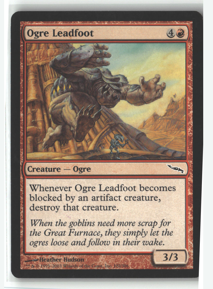 Ogre Leadfoot | Lightly Played / English / Normal