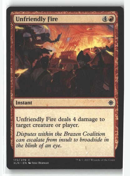 Unfriendly Fire | Lightly Played / English / Normal