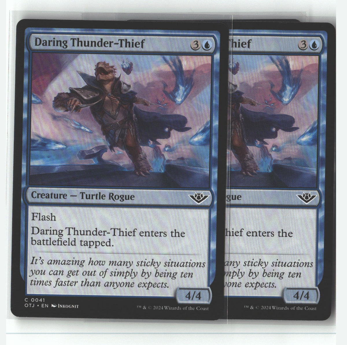 Daring Thunder-Thief | Lightly Played / English / Normal