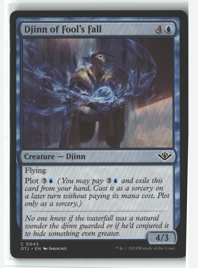 Djinn of Fool's Fall | Lightly Played / English / Normal