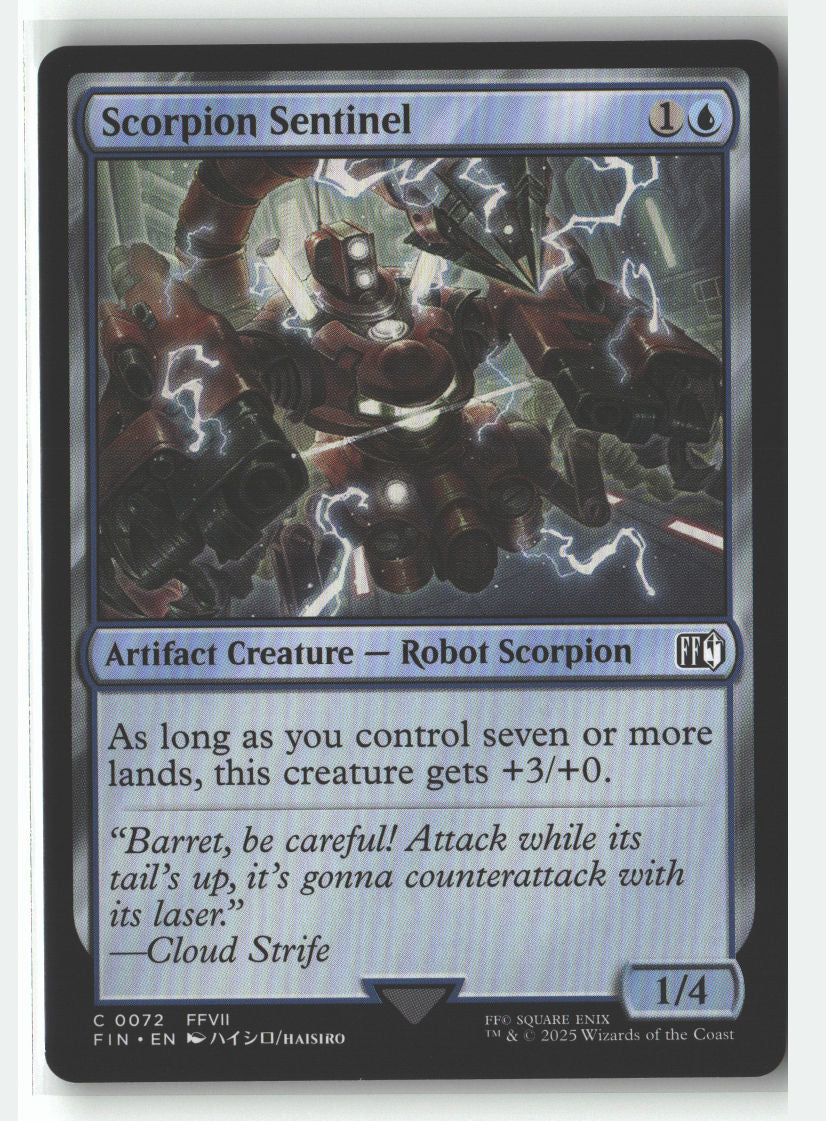 Scorpion Sentinel | Lightly Played / English / Normal