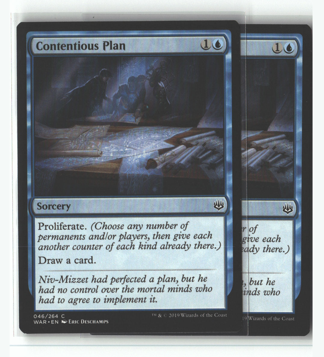 Contentious Plan | Lightly Played / English / Normal