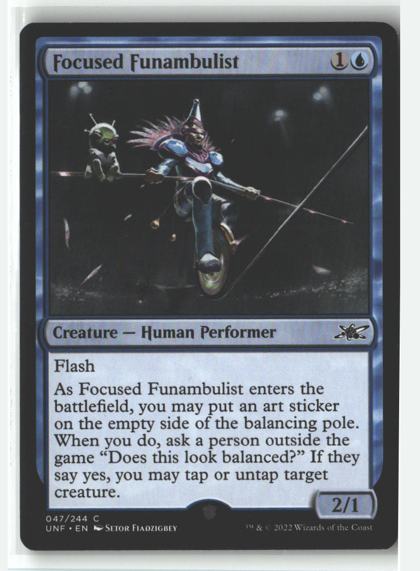 Focused Funambulist