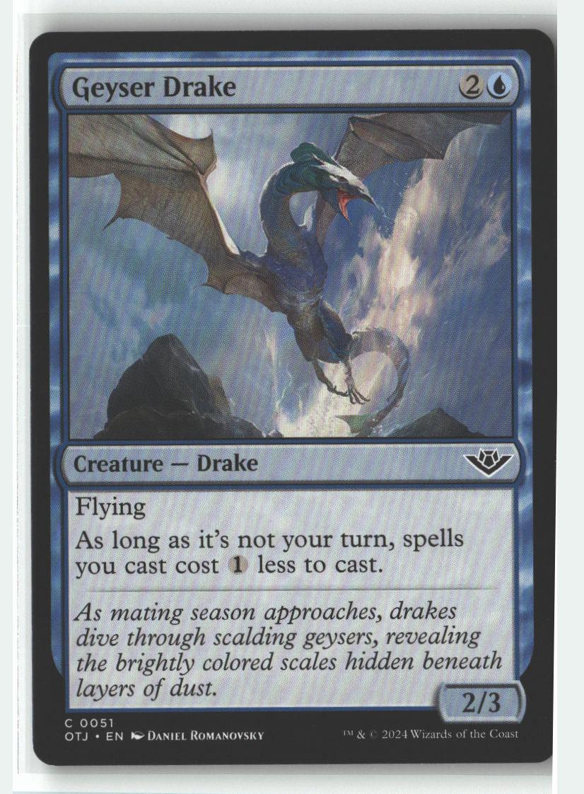 Geyser Drake | Lightly Played / English / Normal