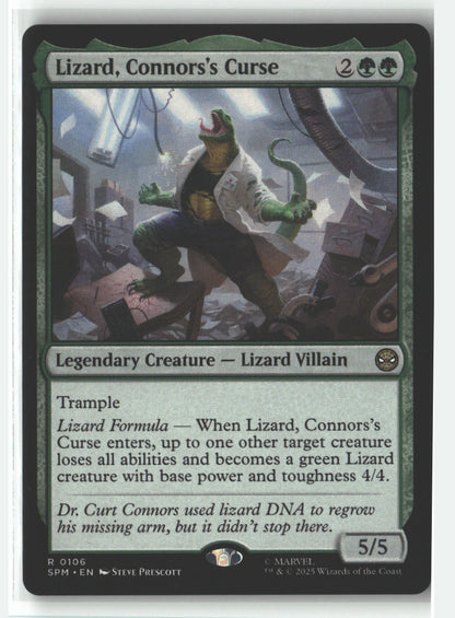 Lizard, Connors's Curse