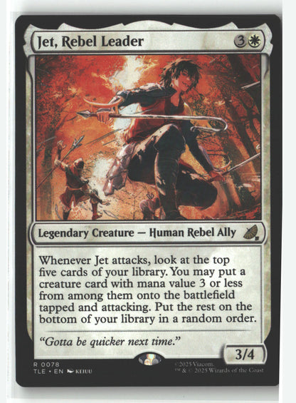 Jet, Rebel Leader