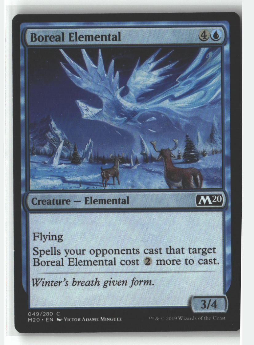 Boreal Elemental | Lightly Played / English / Normal