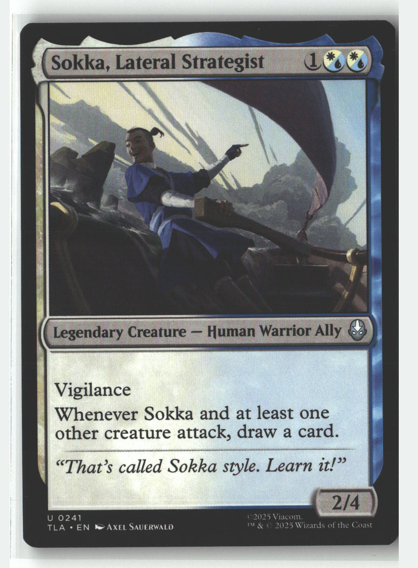 Sokka, Lateral Strategist
