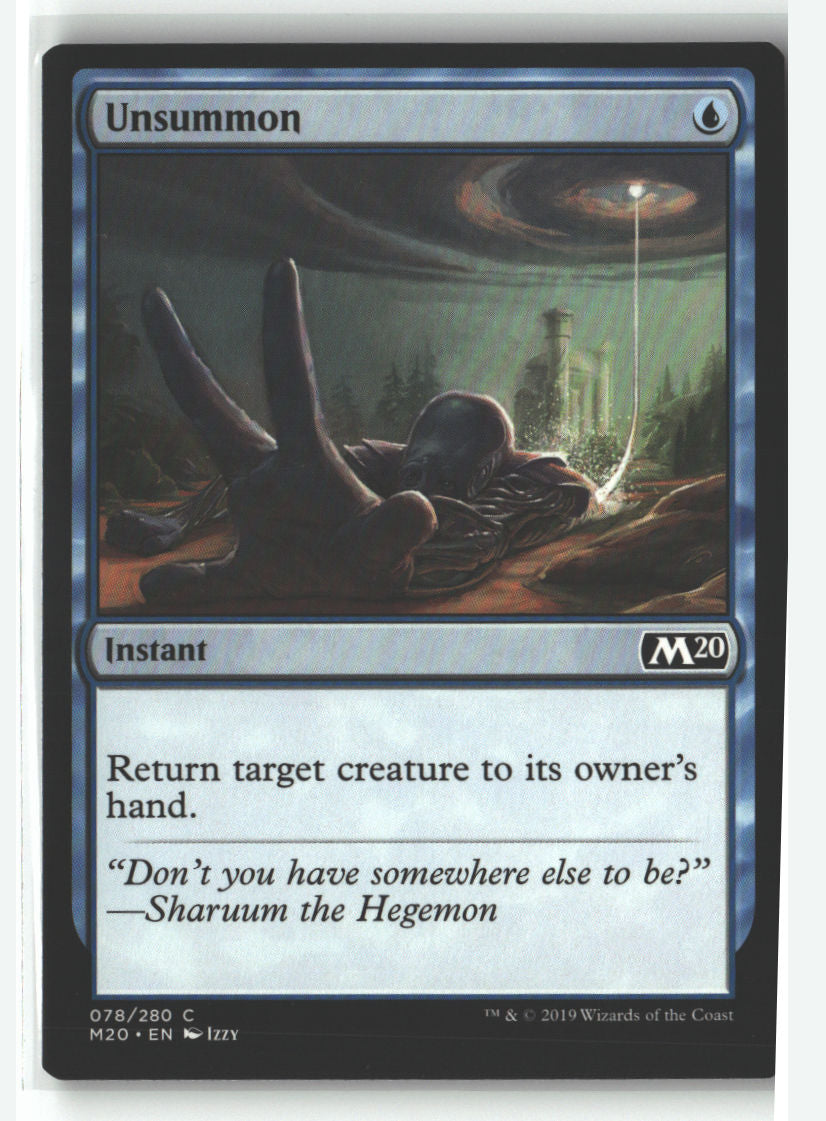 Unsummon | Lightly Played / English / Normal