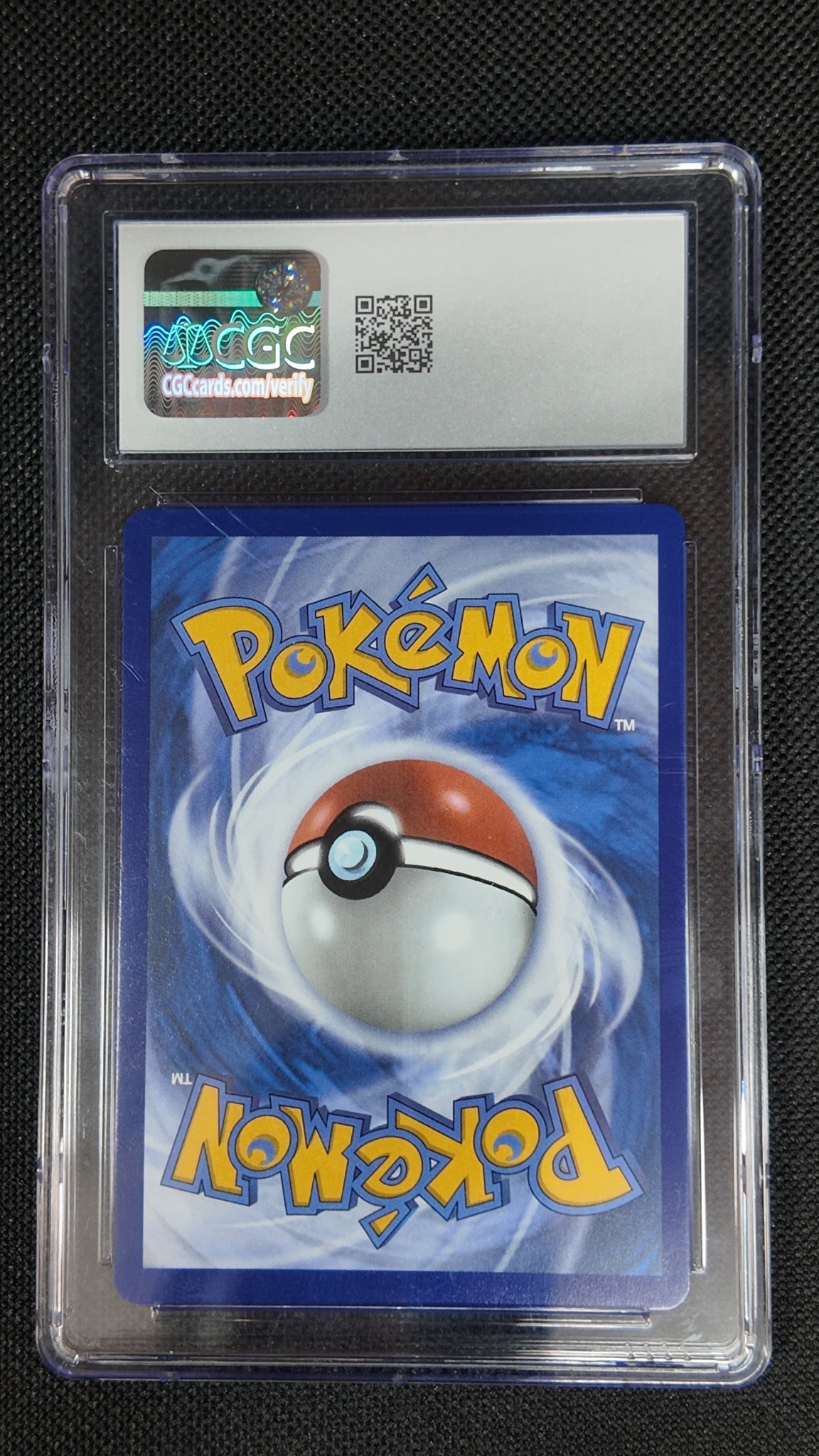 Salamence ex 114/159 CGC 10 graded Pokémon card back